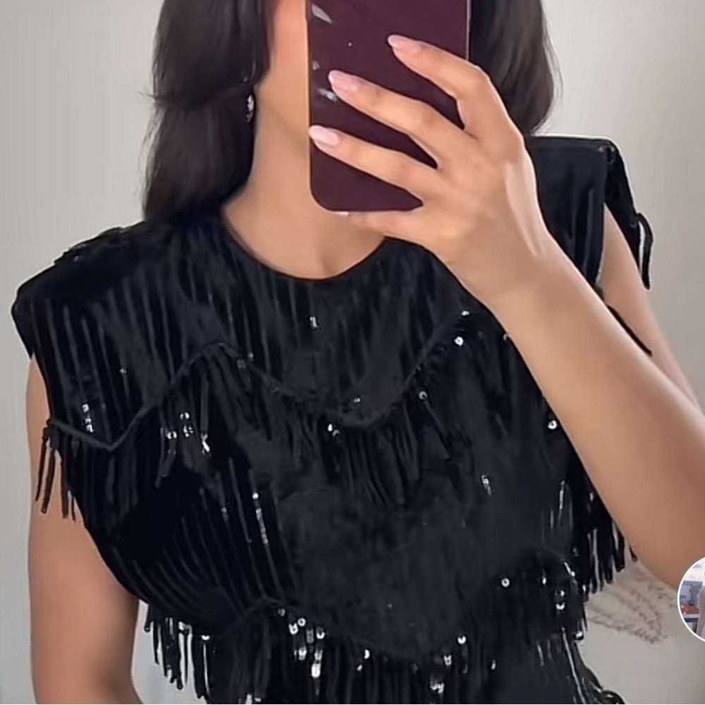 NWT ZARA  FRINGED Sequin Dress size XS AND S
🚨FIRM PRICE NO DISCOUNT - Picture 13 of 15